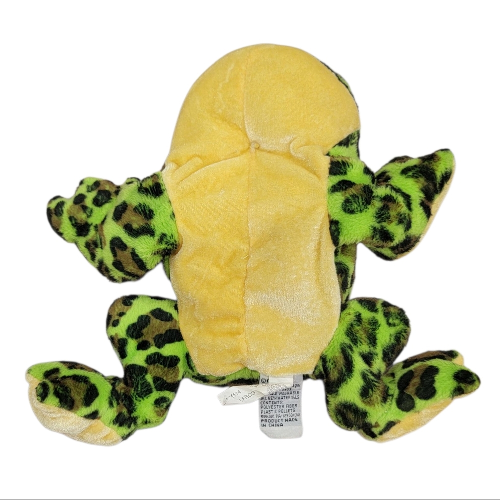 Ganz Webkinz Bullfrog (HM114) Plush Stuffed Toy Animal Spotted Green Yel… - Picture 8 of 17